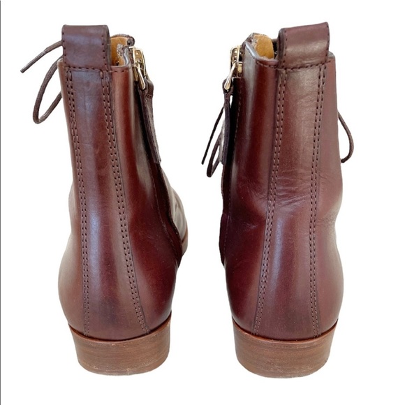 SEZANE Eugenie Leather Boots - Picture 9 of 16
